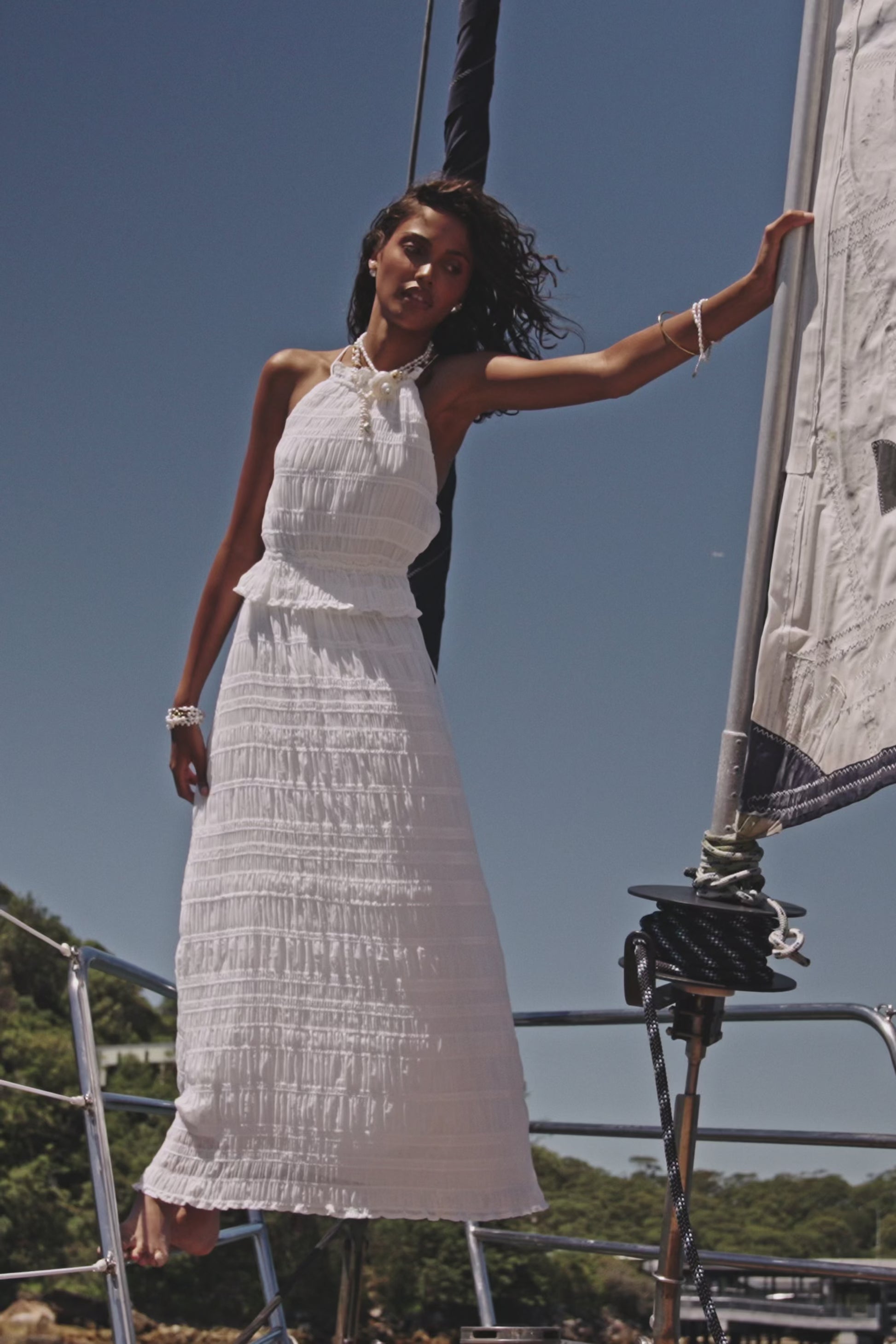 Cabo Dress - White