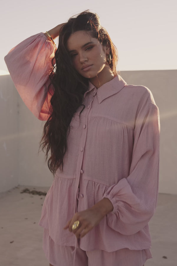 Huxley Top - Blush