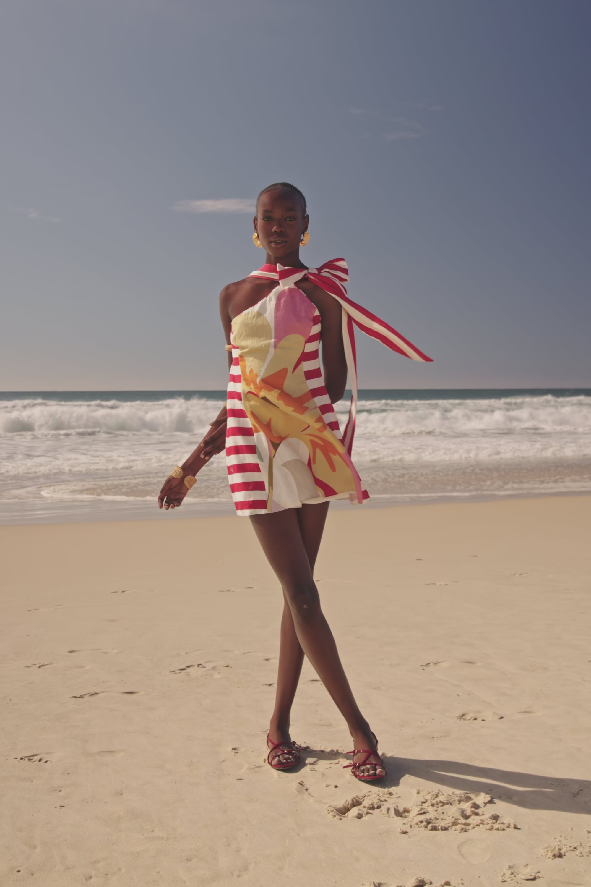 Carmen Dress - Estivo Abstract