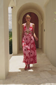 Video, Calandra Dress - Daisy Red