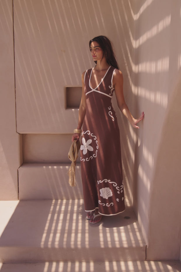 Emelia Dress - Ocean Relic