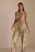 Video, Esmae Jumpsuit - Tawny Bloom