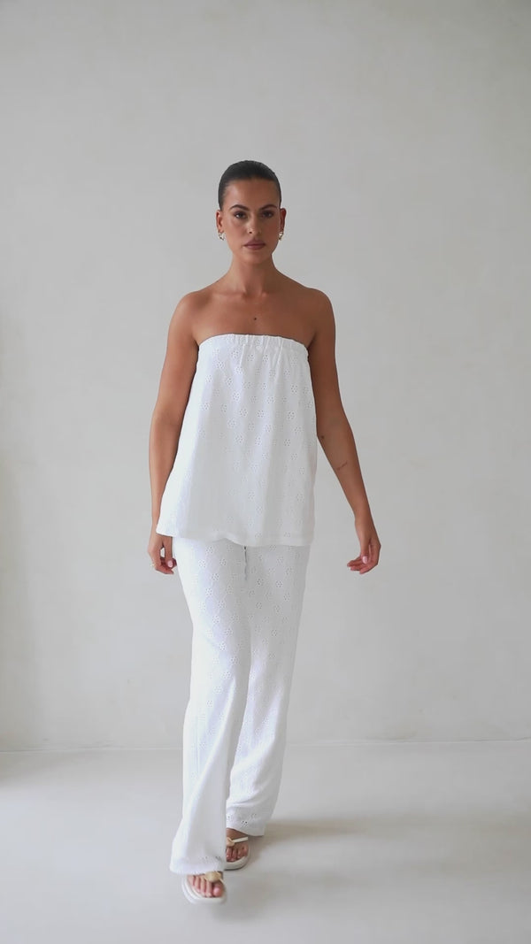 Ellira Top - White