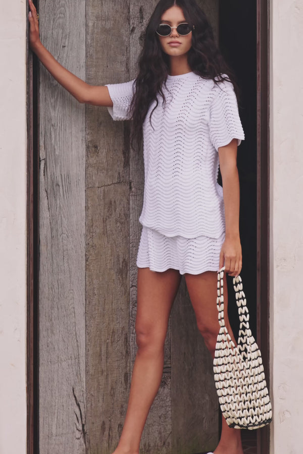 Leah Skirt - White
