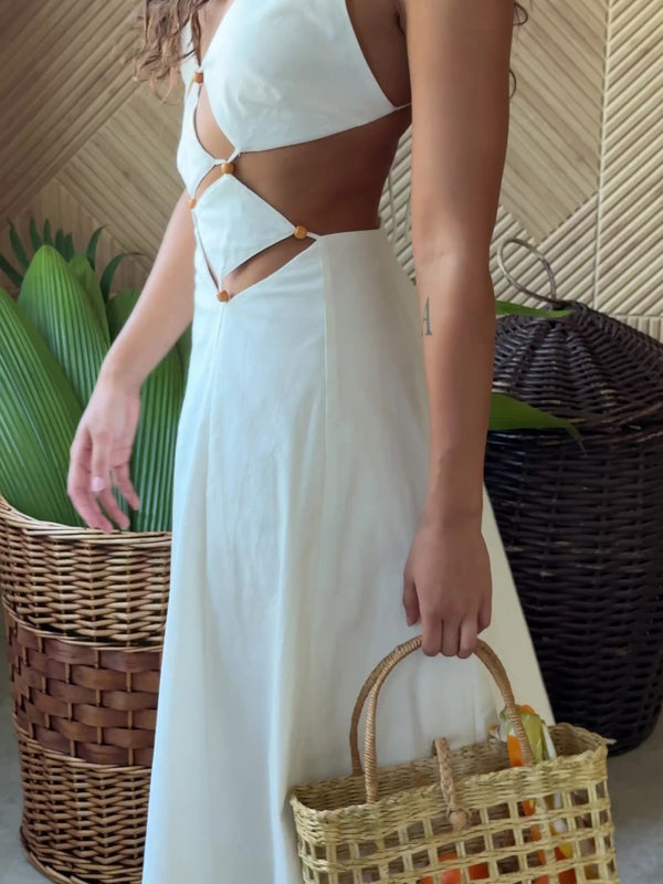 Chessa Dress - White