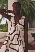 Video, Alfresco Dress - Marbled Mocha