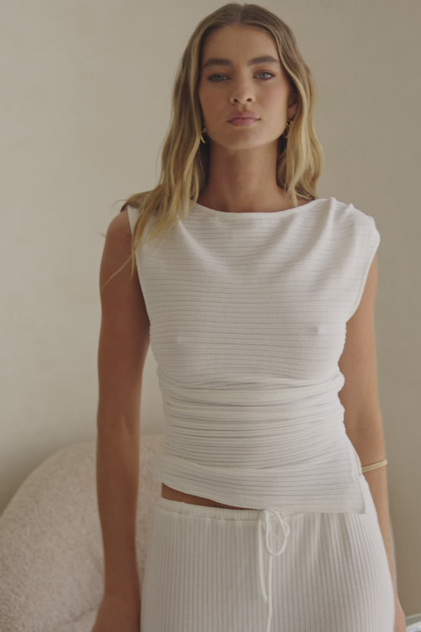 Deni Top - White