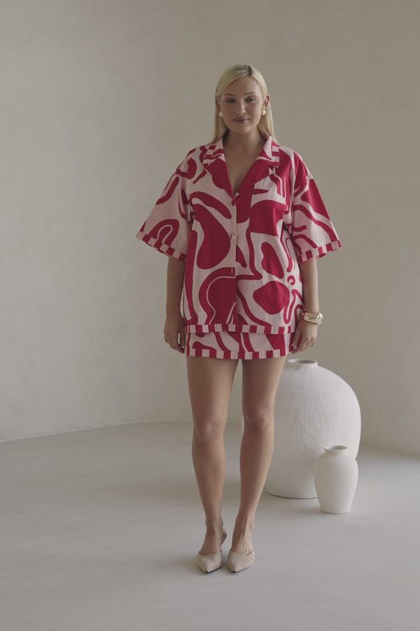 Delphia Top - Darling Floral