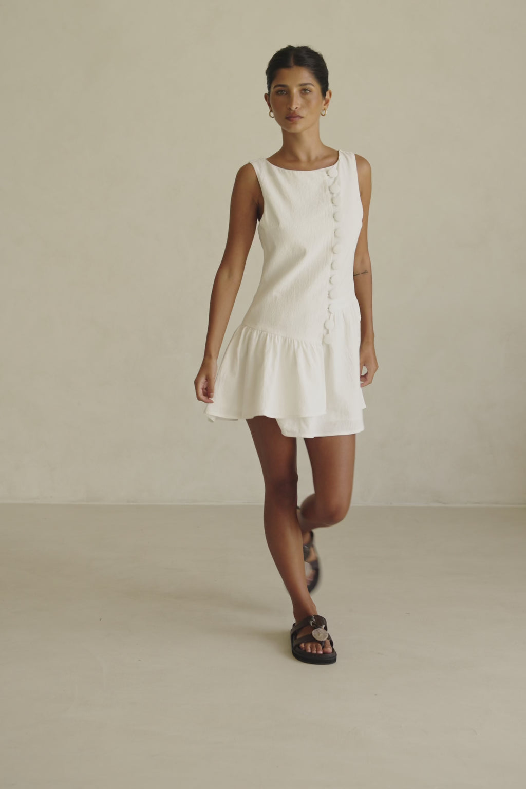 Alfresco Dress - Chocolate