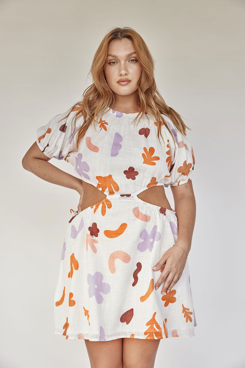 SAMPLE-Aroma Cutout Dress