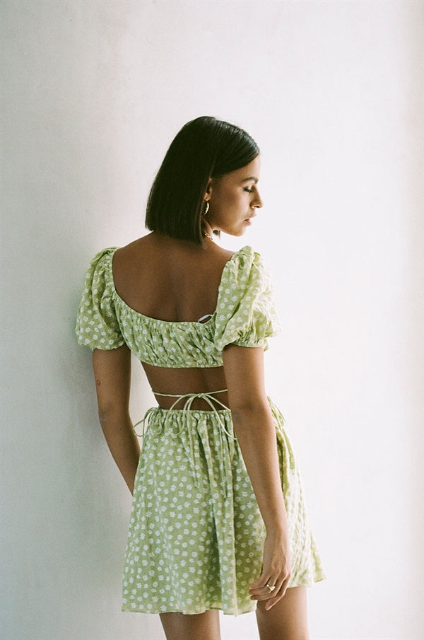 SAMPLE-Siana Dress - Olive