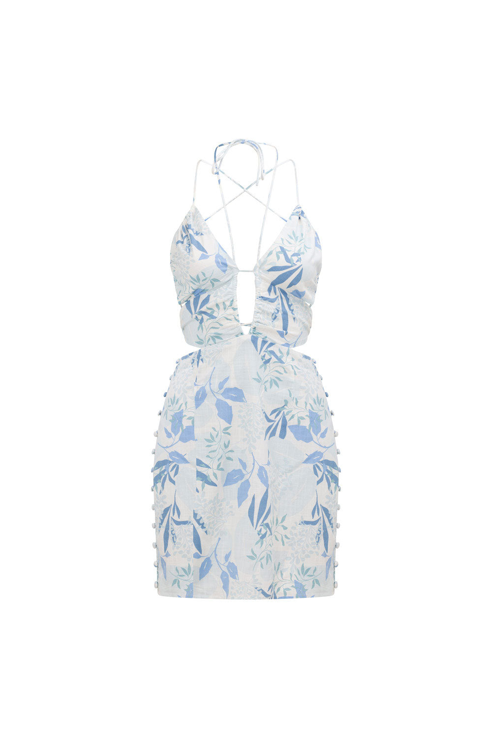 SAMPLE-Sayla Halter Dress