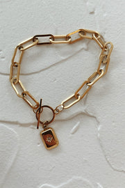 T Bar Charm Bracelet