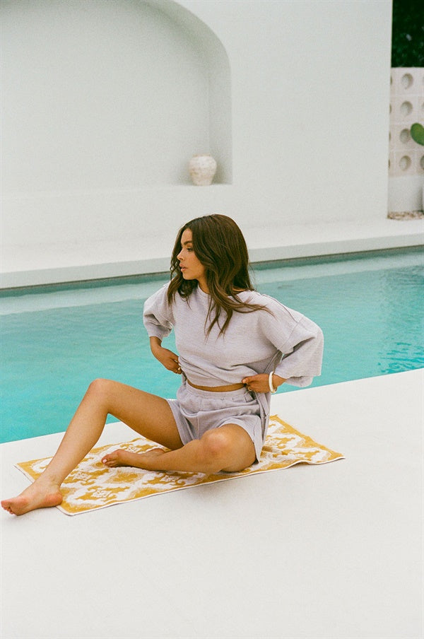 SAMPLE-Wanderer Tee - Stone