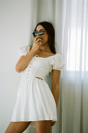 SAMPLE-Mase Dress - White