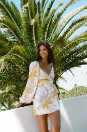 Kona Wrap Dress - Paradise Floral