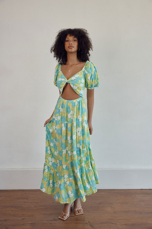 Belle Maxi Dress - Bryony Tropical