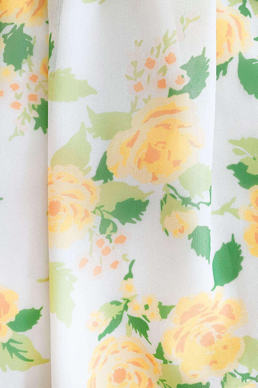 SAMPLE-Zaina Dress - Lemon Floral