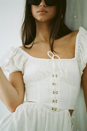SAMPLE-Mase Dress - White