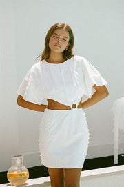 Calista Dress - White