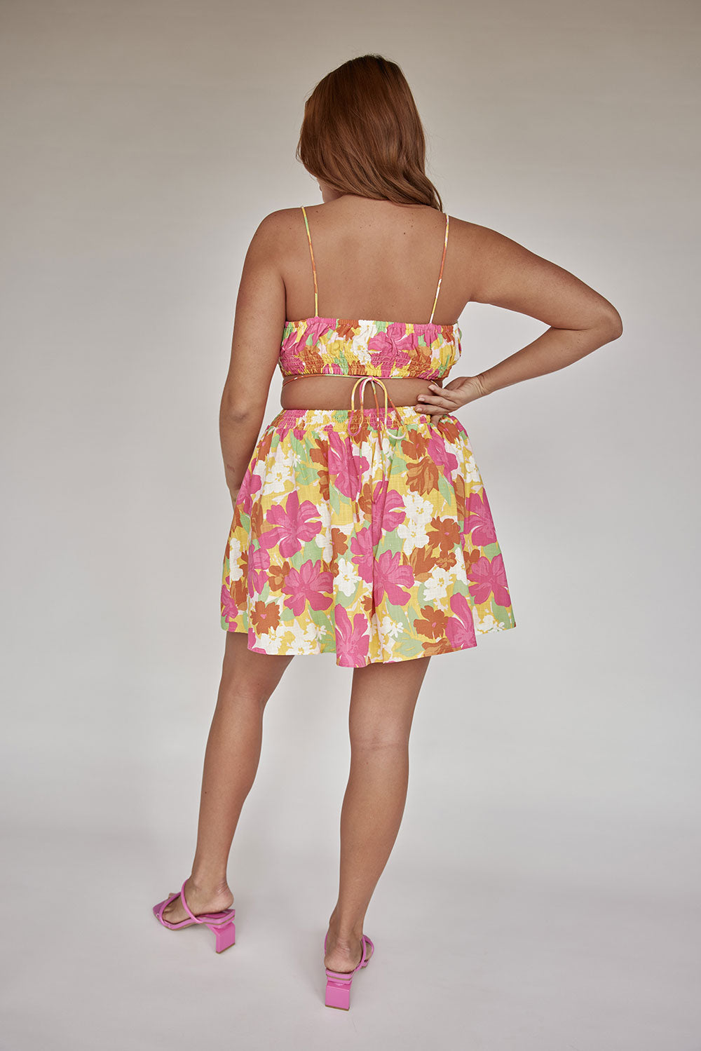 SAMPLE-Bianca Shirred Dress