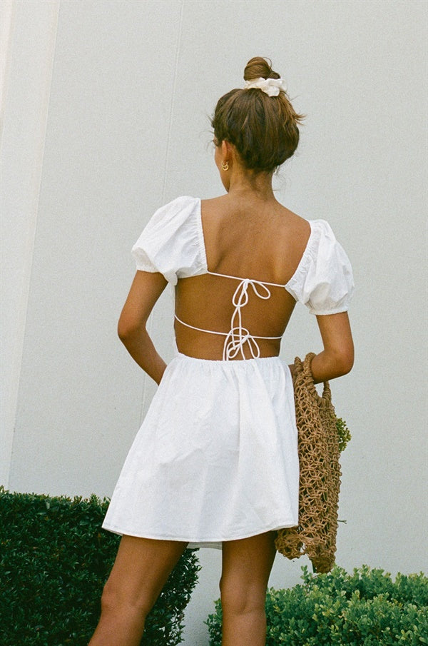 SAMPLE-Yasmin Dress - White