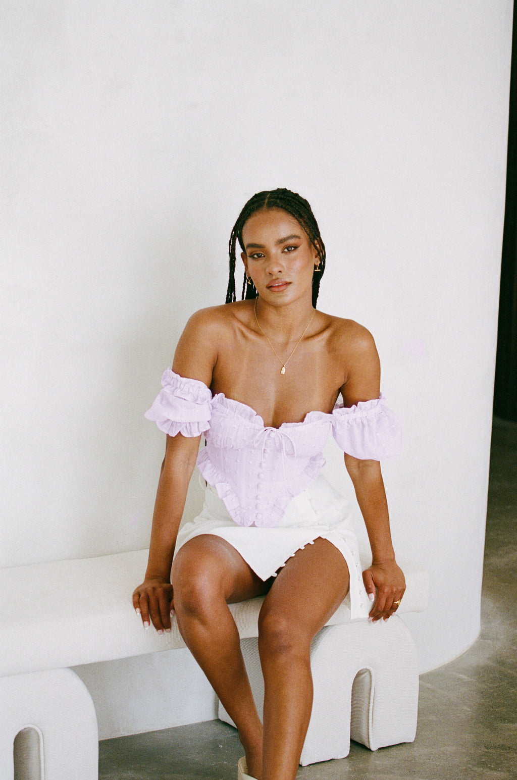 SAMPLE-Neila Puff Top
