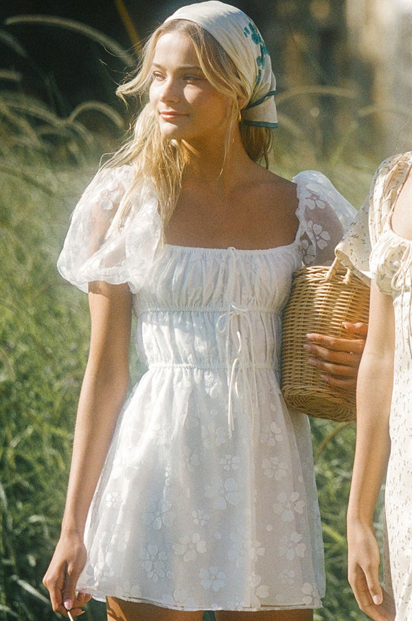 SAMPLE-Harrow Puff Dress
