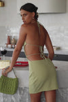 Backless Deni Dress