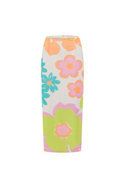 Bretta Midi Skirt - Bubblegum