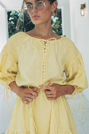 SAMPLE-Anouk Dress - Yellow