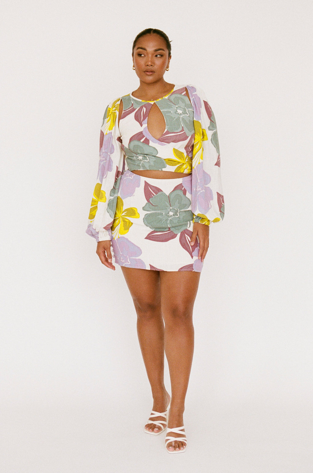 SAMPLE-Zelle Keyhole Dress